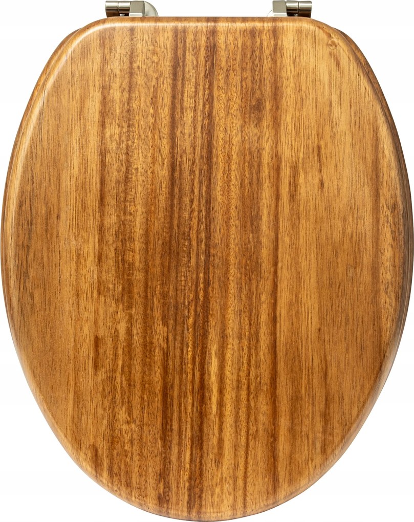 WC-ülőke Acacia barna akácfa barna dekoratív stílusos