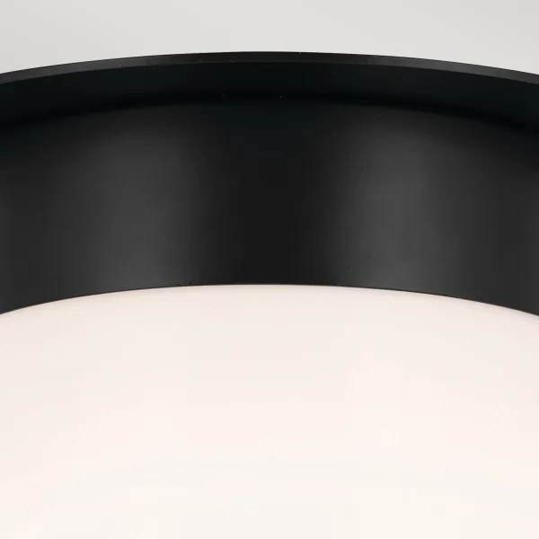 Kichler KL-ALBERS-F-T-BK-mennyezeti lámpa ALBERS 1xE27/40W/230V átmérő 21,6 cm fekete