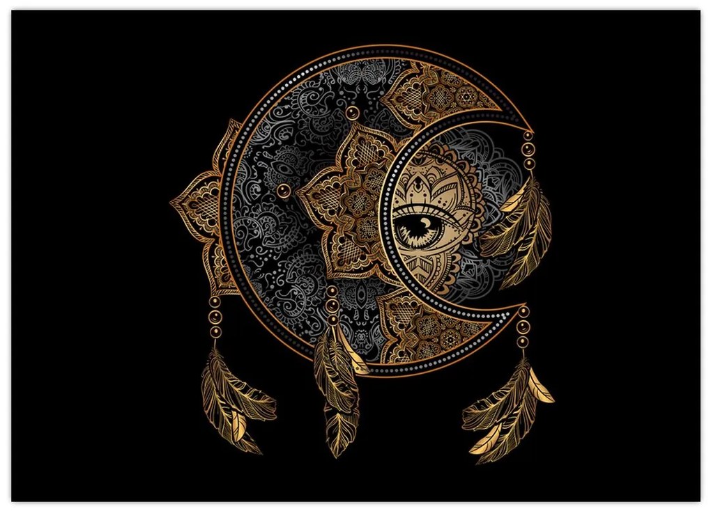 Kép - Varázsszem (üvegen) (70x50 cm)