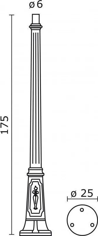 Novolux INDURA GLOBO C08B-31-02 Utcai lámpa IP65
