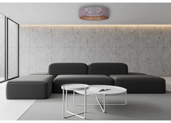 Brilagi - VELVET LED 24W mennyezeti lámpa 3000/4000/6400K szürke/arany