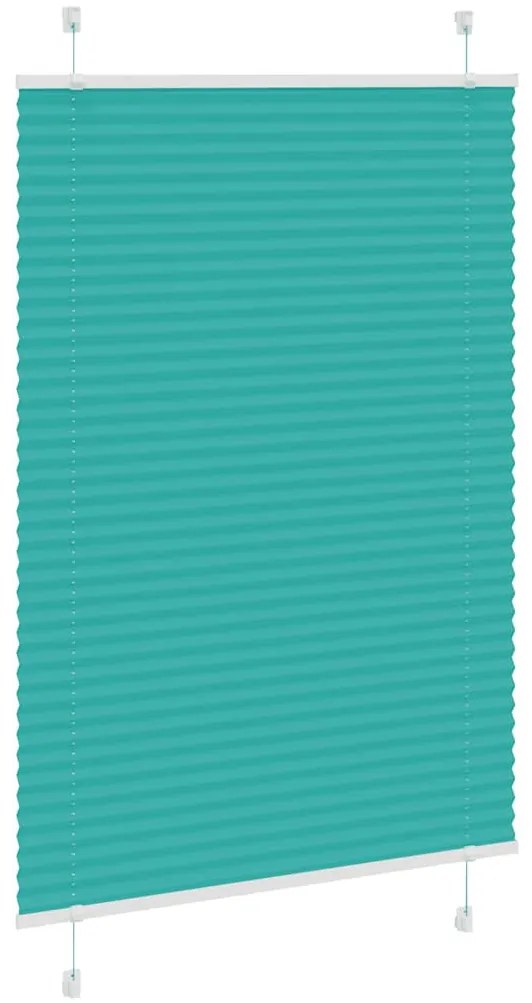 pliszírozott redőny Benzinzöld 85x150 cm szövetszélesség