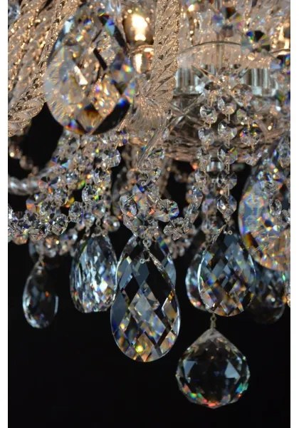 Wranovsky JWZ124122101 - IMPERIAL kristály csillár láncon, 12xE14/40W/230V