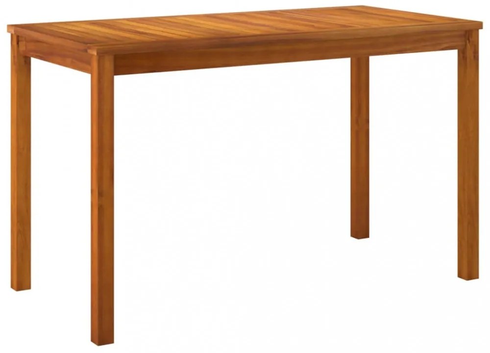 tömör akácfa kerti asztal 110 x 55 x 67 cm