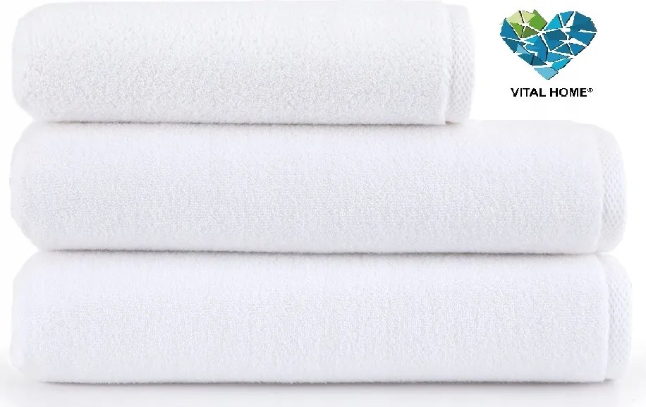 Vitalhome mosótörölköző 30X30 cm bolyhos, 600g fehér, Zero Twist