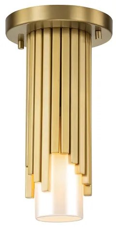 Elstead MARVELE-MP-AB-OPAL - MARVELE rúdról függő csillár 1xE14/40W/230V aranyszínű