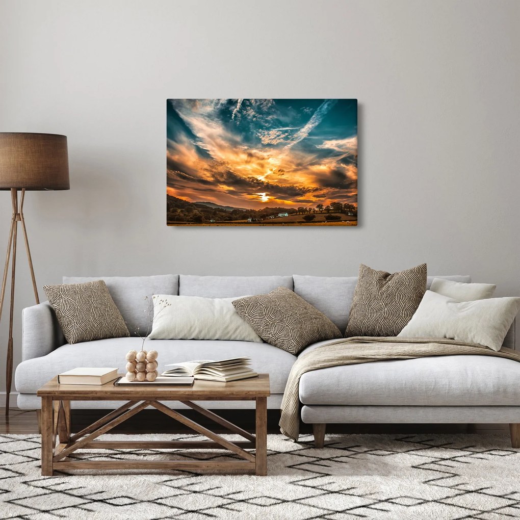 Felhők képe (90x60 cm)