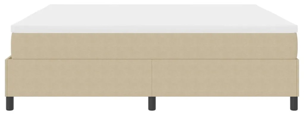 Boxspring Ágy matraccal Világos Zöld Szürke 200x200 cm Kordbársony Szövet