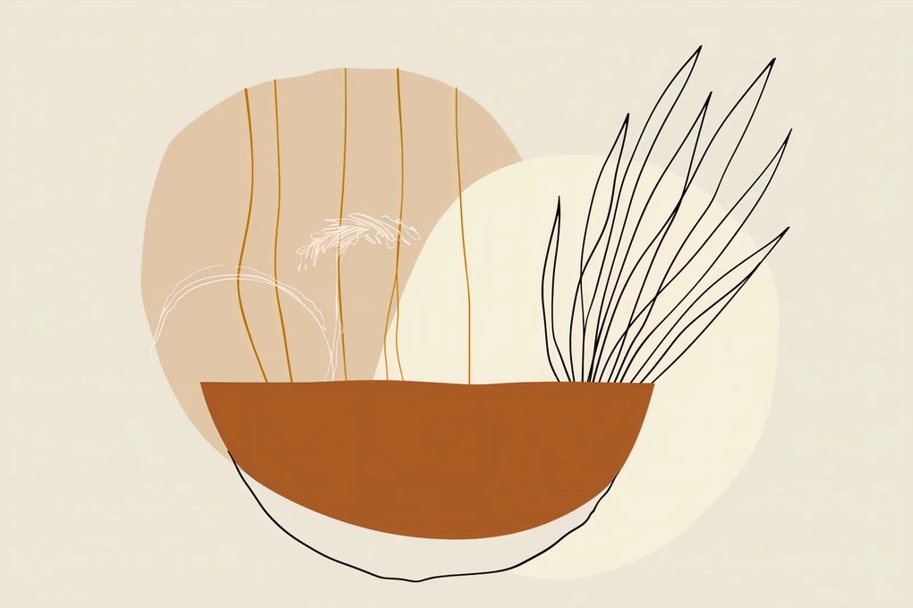 Poszter 45x30cm Terrakotta edény