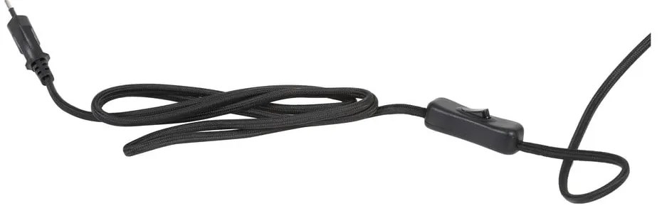 Fekete asztali lámpa (magasság 34 cm) Monkey – Light &amp; Living