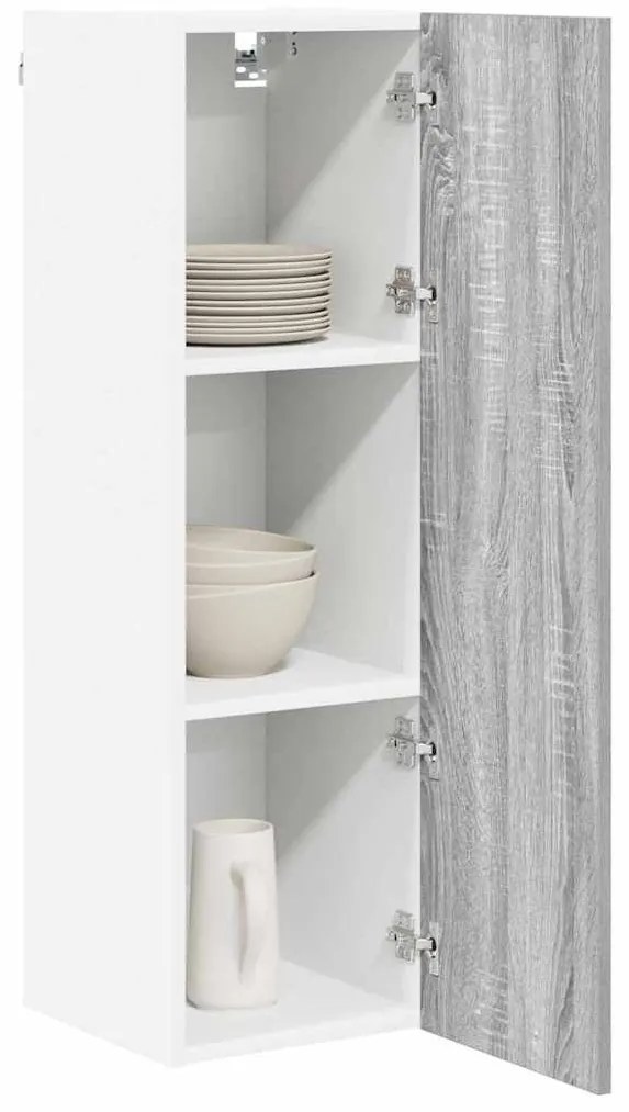 Függő szekrény Riga Szürke Sonoma 30 x 31 x 100 cm Faanyag