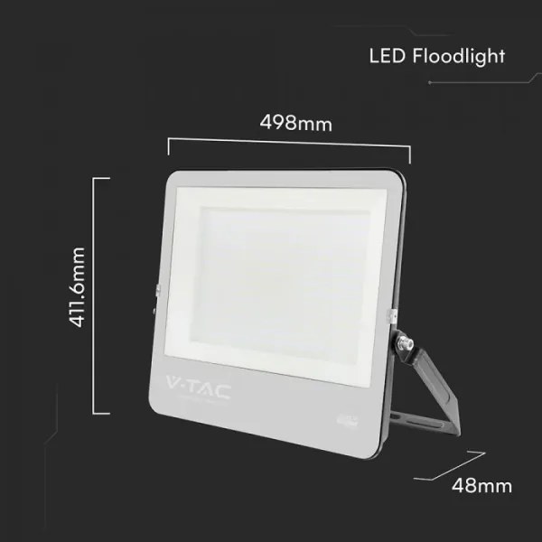 LED reflektor LED/300W/230V 4000K IP65 fekete