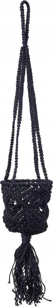 Belle makramé szövésű lógó növénykosár