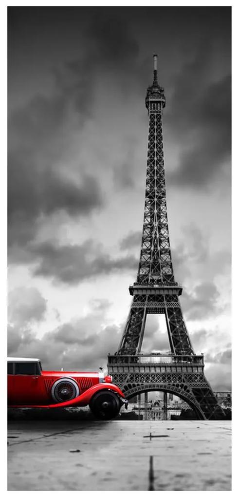 Fotótapéta ajtóra - Eiffel torony (95x205cm)
