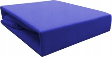 Lepedő 90x200 jersey sötétkék