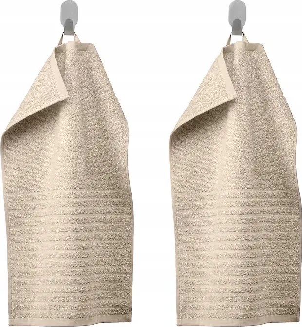 Ikea Vagsjon Kéztörlő, bézs, 30x50 cm