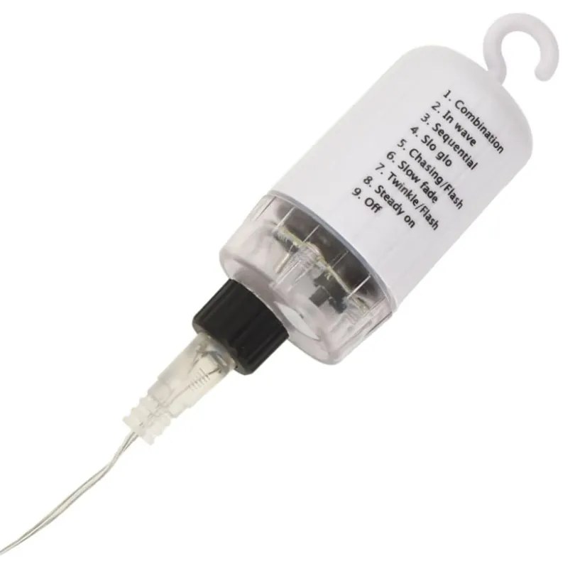 2 db karácsonyi hideg fehér csillagfény 140 db LED 17 cm