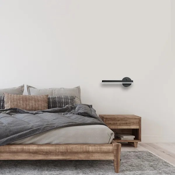 LED Fali lámpa SYDNEY LED/6W/230V fekete