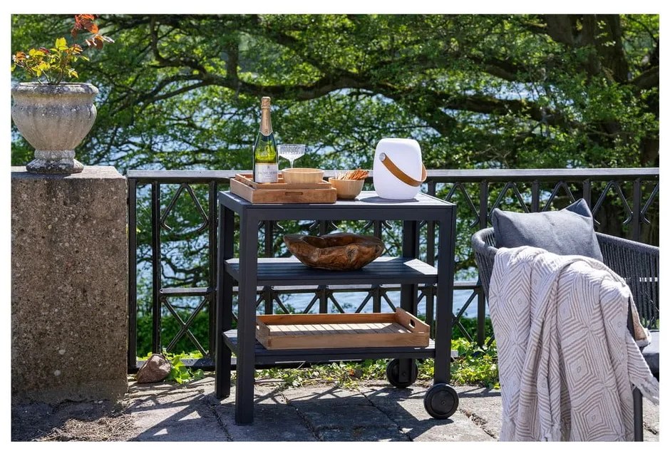 USB LED hordozható kültéri lámpa időzítő funkcióval, hangszóróval ø 18 cm Cardiff – House Nordic