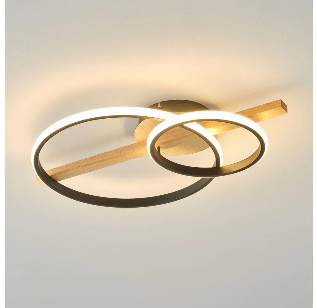 Zuma Line MX3913-2-3BWLT - ALMERIA LED mennyezeti lámpa 17W 230V