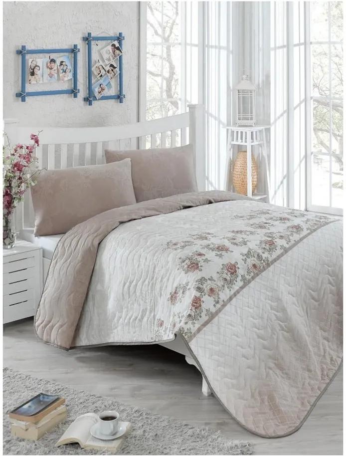 Lustro kétszemélyes steppelt ágytakaró párnahuzatokkal, 200 x 220 cm