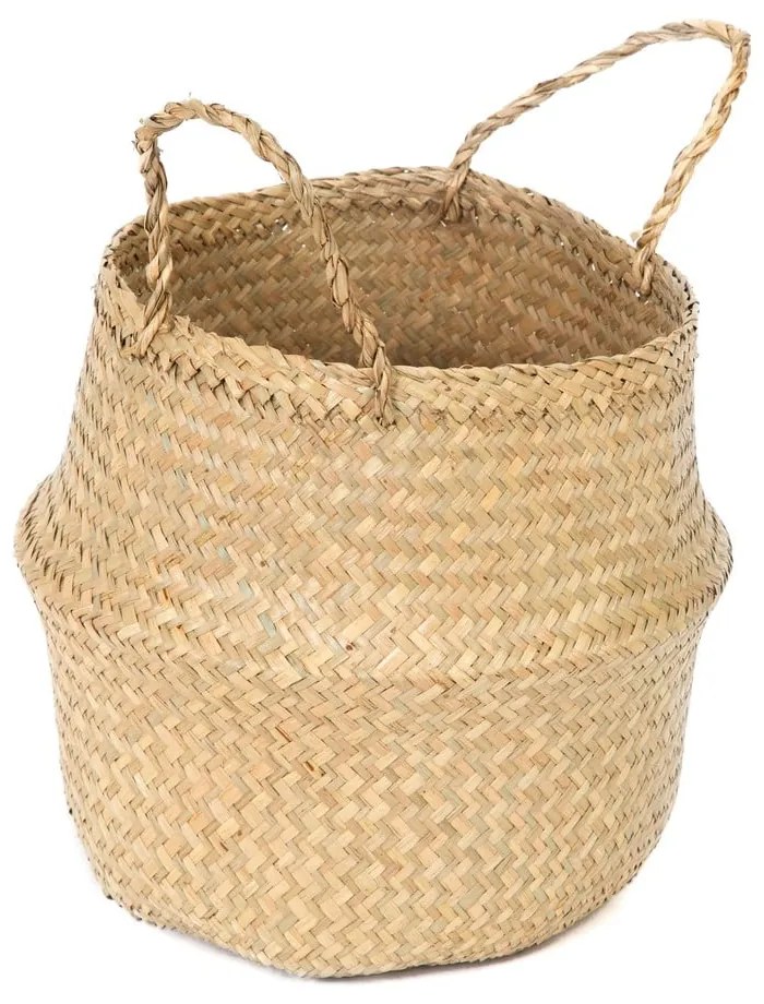 Világos tengerifű tárolókosár, ⌀ 27 cm - Compactor