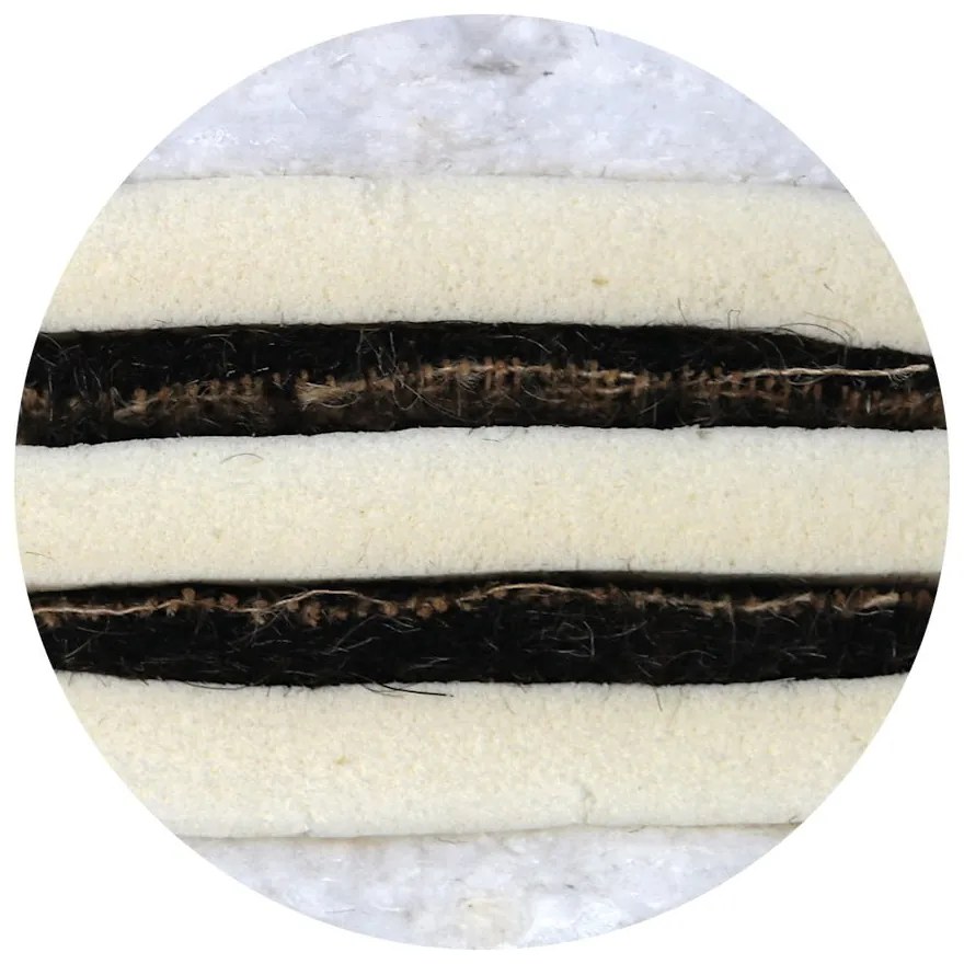 Fehér puha futon matrac 90x200 cm Triple latex – Karup Design