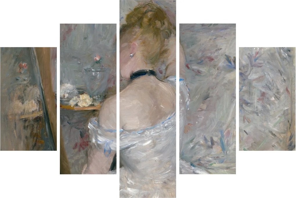 Kép - Berthe Morisot, Woman at Her Toilette, reprodukciók (150x105 cm)