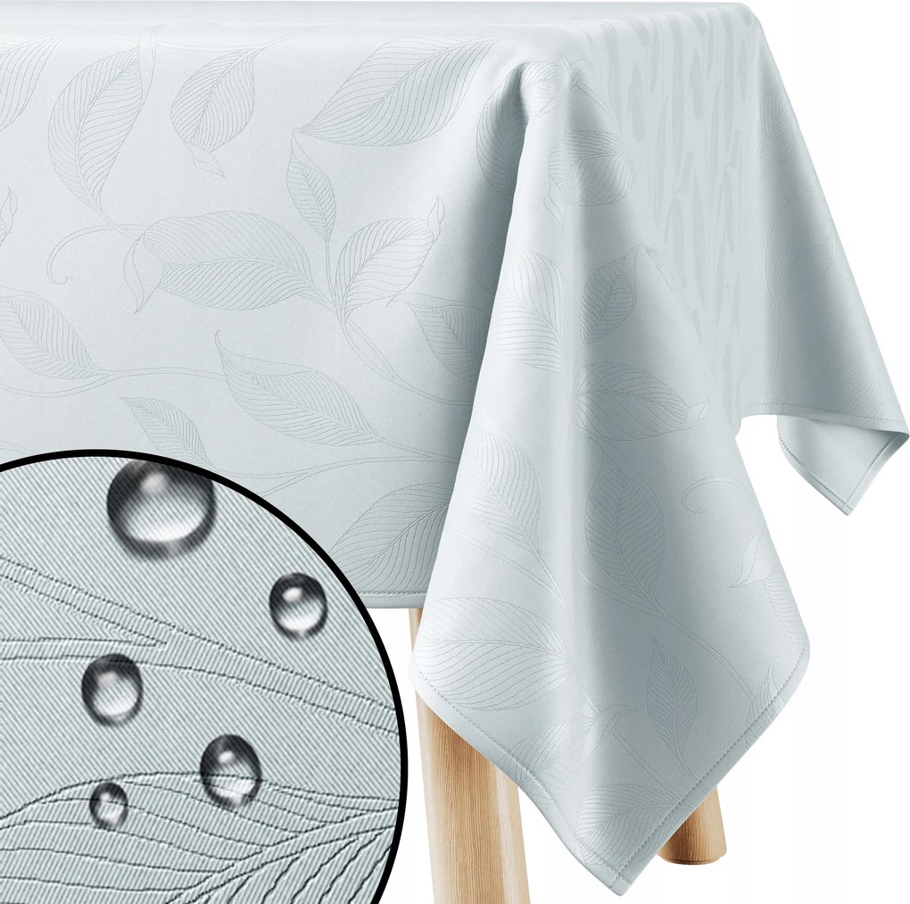 Abrosz kerti asztal Filumi Világos Szürke 120x200