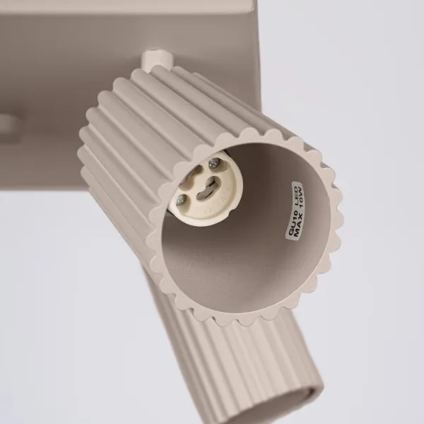 Brilagi - CRESTO LED spotlámpatest 4xGU10/10W/230V taupe