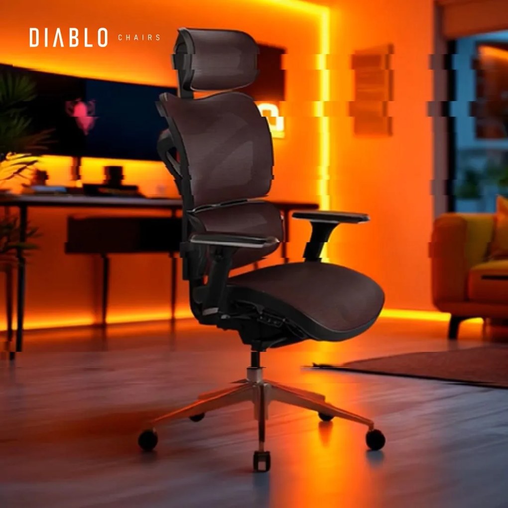Ergonomikus irodai szék fekete: Diablo V-Commander