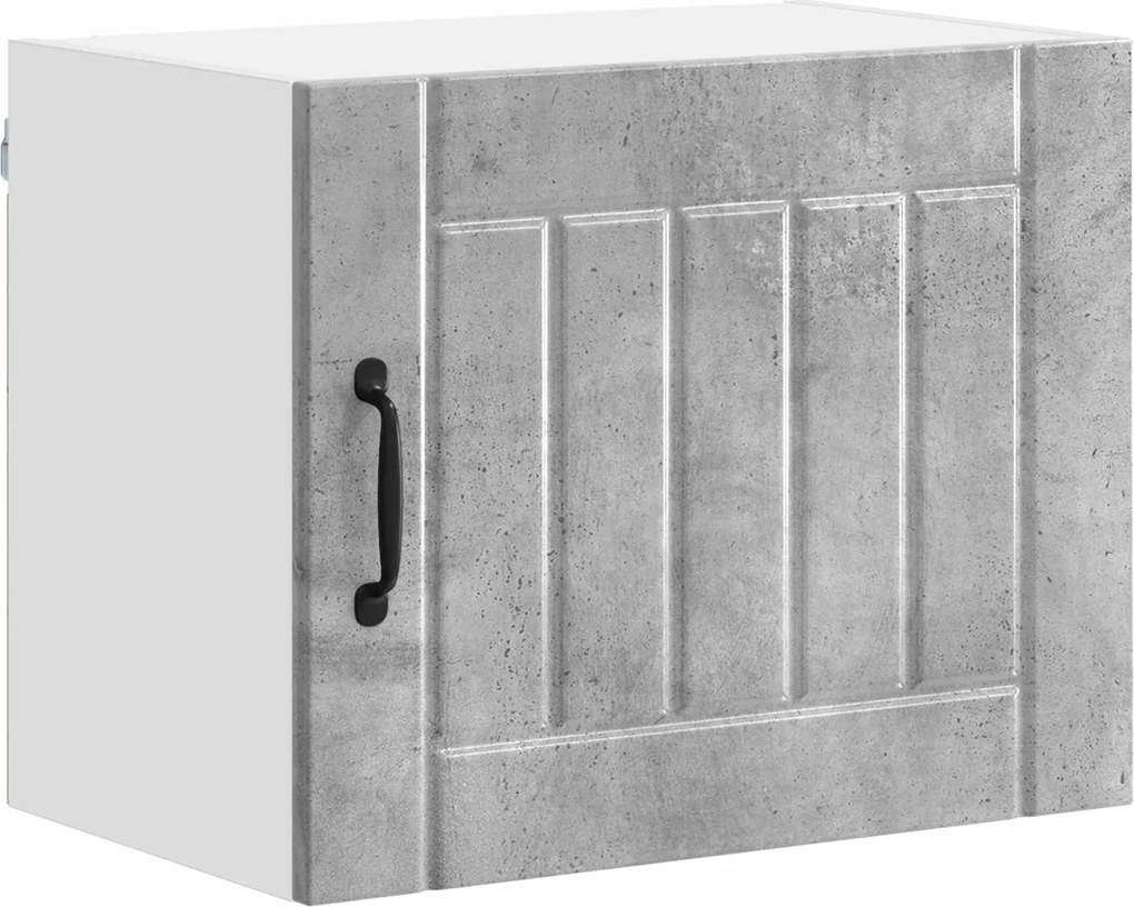 vidaXL Konyhaszekrény Lucca Beton Szürke 50 x 31 x 40 cm Faanyag