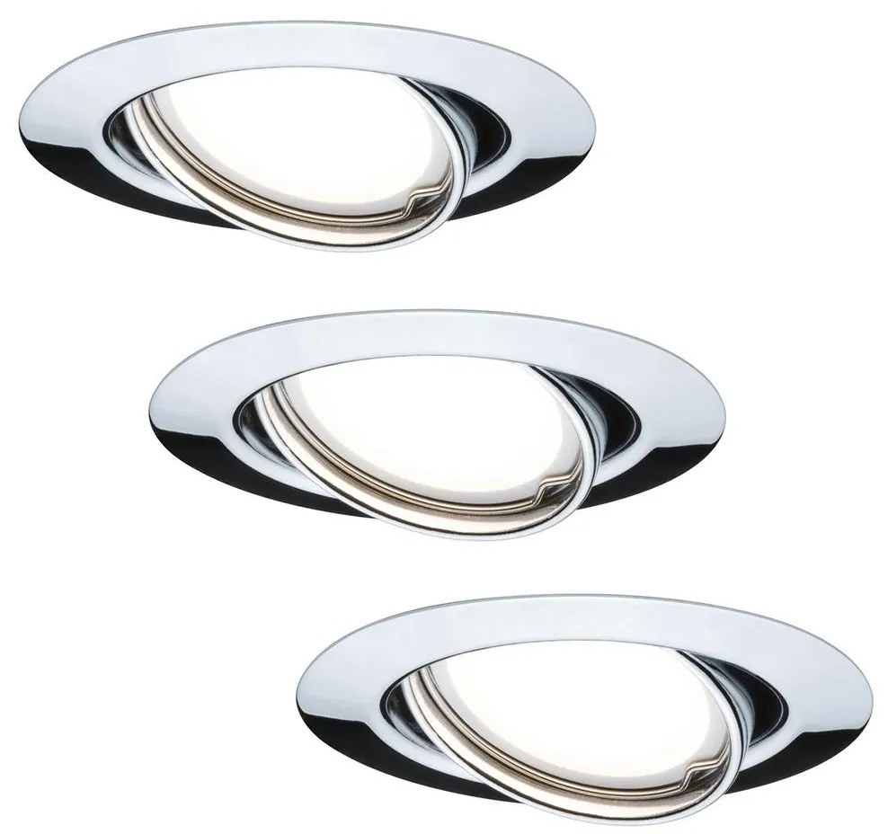 Paulmann Paulmann 93847 - KÉSZLET 3xLED-GU10/4,5W Beépíthető lámpa PREMIUM LINE 230V W0945