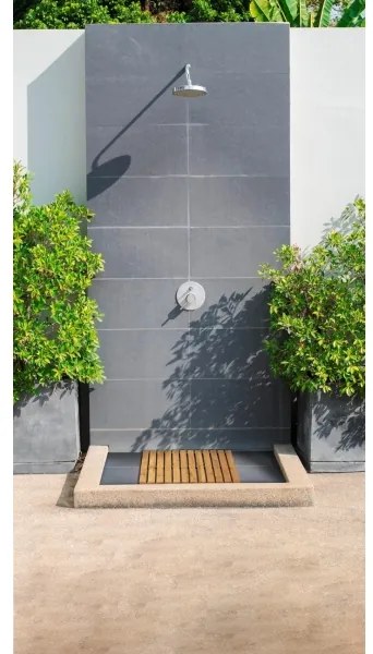 WENKO 24610100 - BAMBUSA bambusz lábtörlő 50x50 cm barna