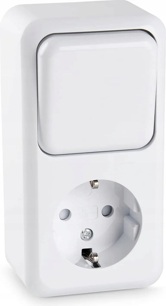 Heitech Kapcsolókapcsoló és aljzat földelt 250 V 16 A IP20