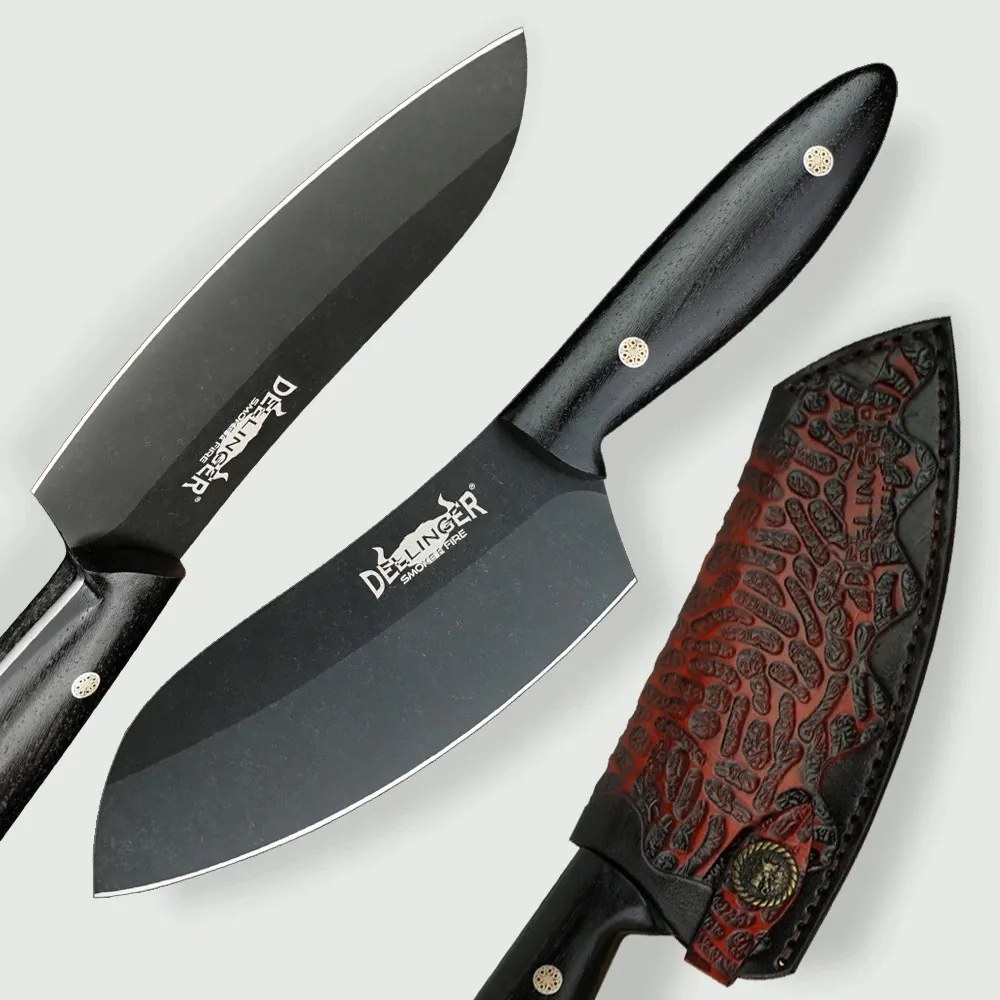 Dellinger D2 Sand Wenge Bbq kés 165 mm