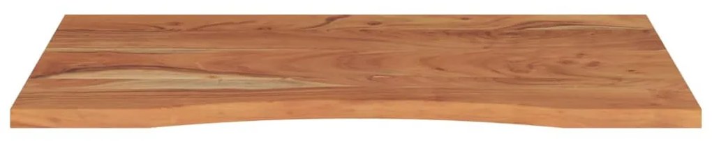 tömör akácfa téglalap alakú asztallap 90 x 60 x 2,5 cm