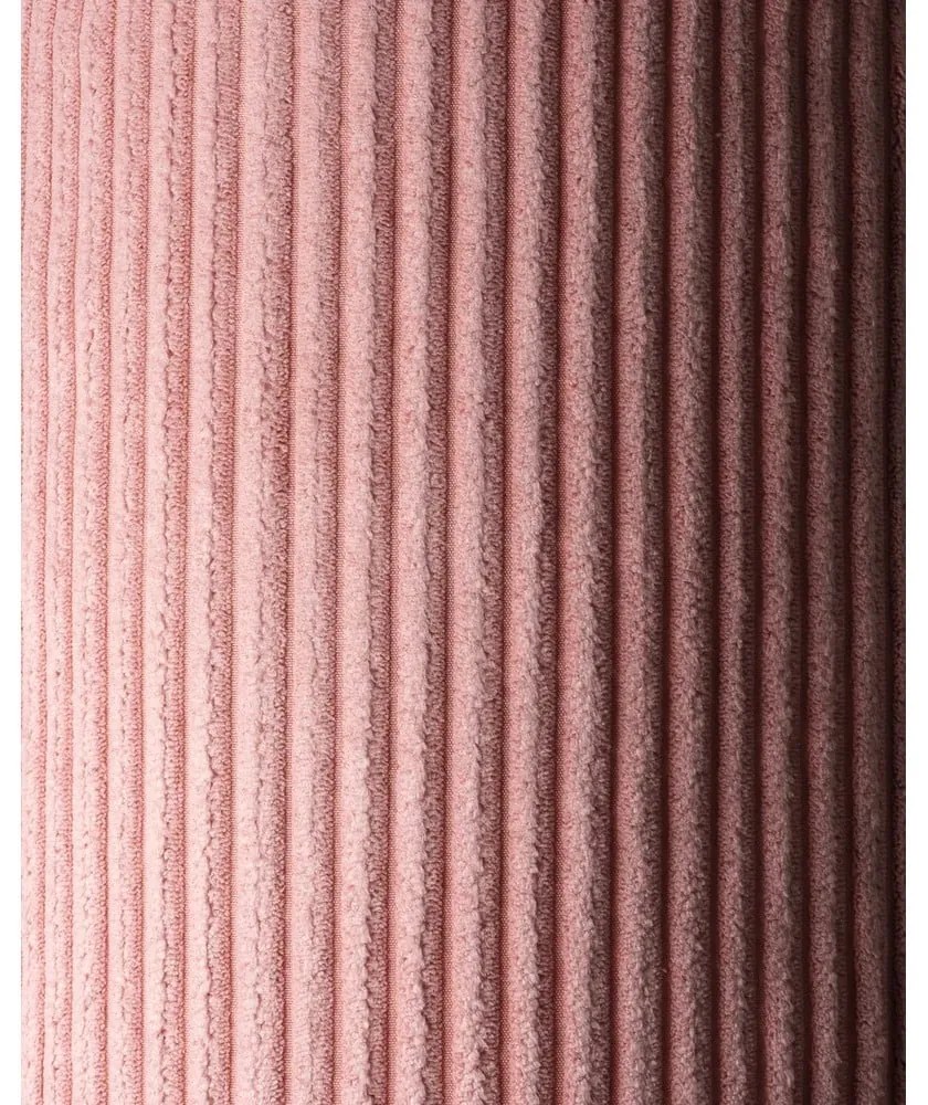 Rózsaszín kordbársony párna gyerek kanapéhoz Block – Wigiwama