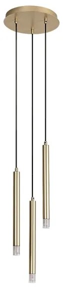 Rabalux 72359 - Csillár zsinóron RAMIRA 3xG9/5W/230V arany