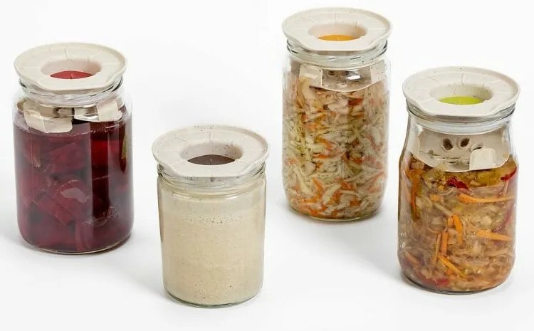 Plastia Fermentációs készlet - elefántcsont, kávézaccal, zöld