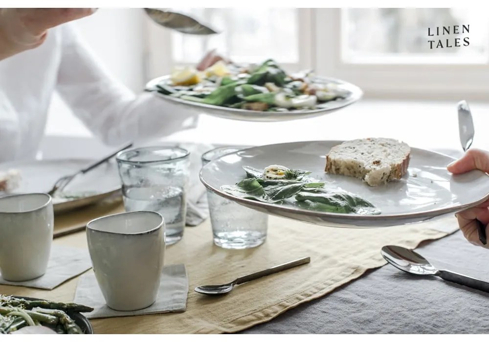 Len asztali futó 40x200 cm – Linen Tales