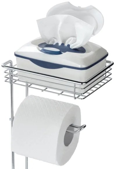 WENKO 24074800 - WC-papírtartó 16x59 cm fényes króm