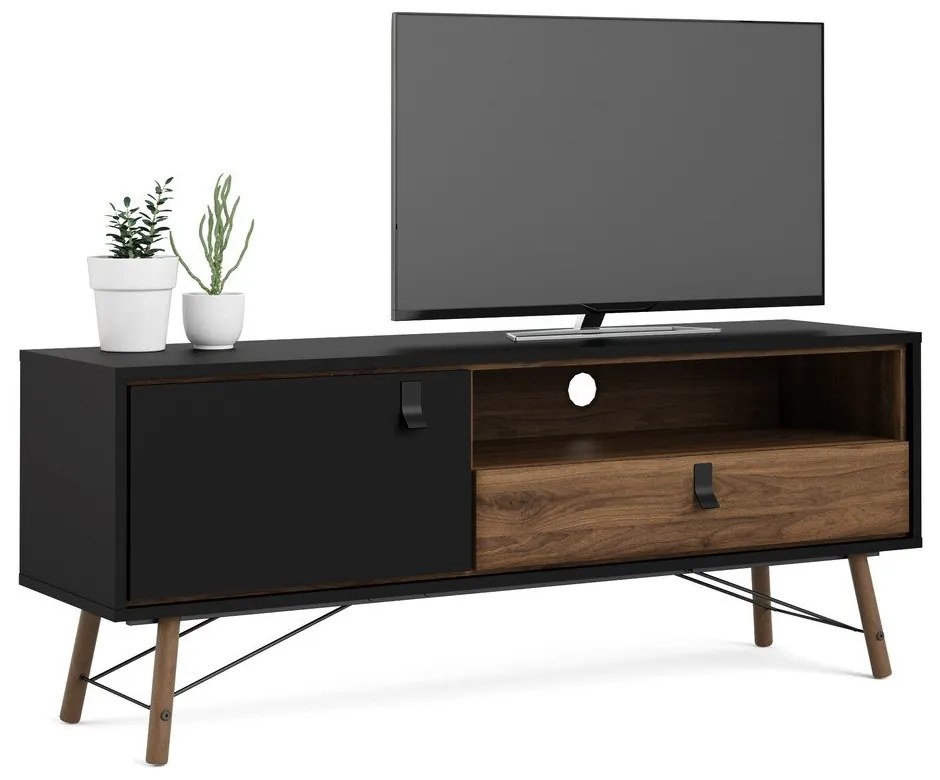 Ry fekete TV-állvány - Tvilum