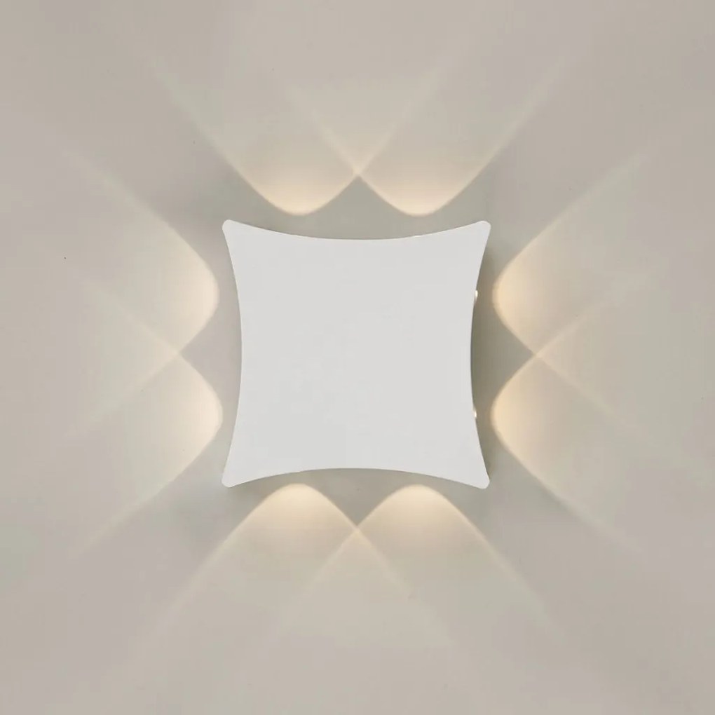 ITALUX PL-562-8 PENSA Modern Kültéri Fali Lámpa Fehér LED IP54