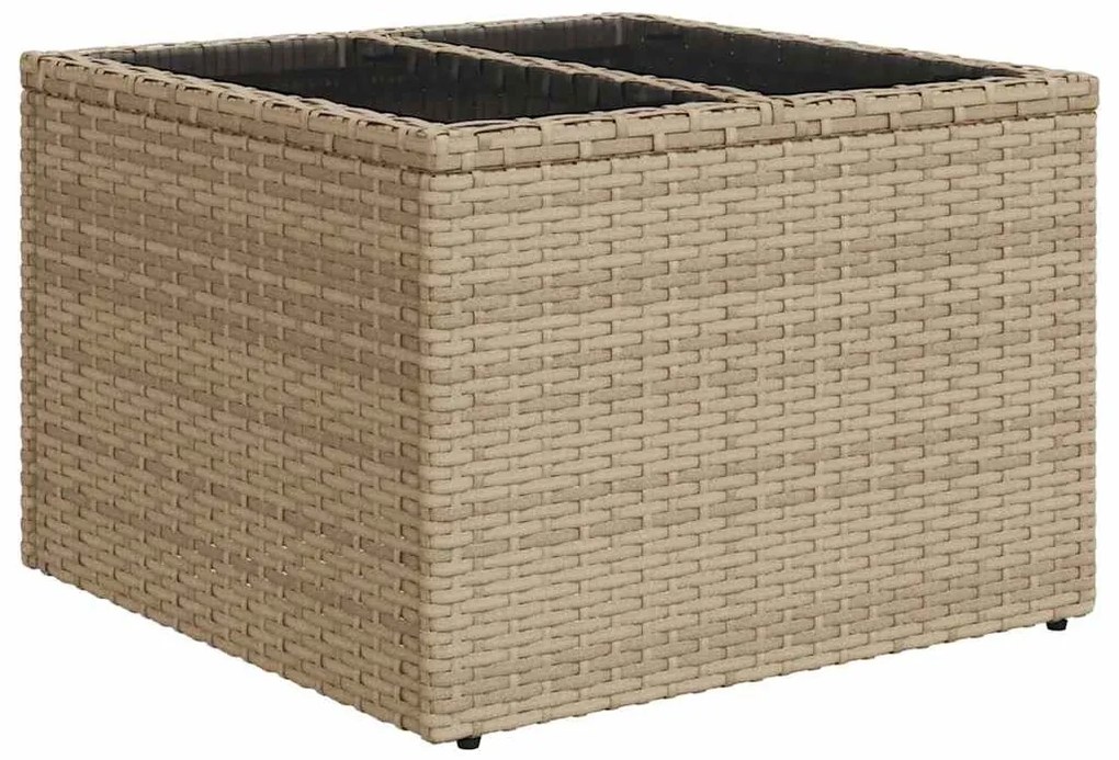 Kerti Kanapé Szett párnával 8 pcs Beige, Krém 55 x 55 x 37 cm