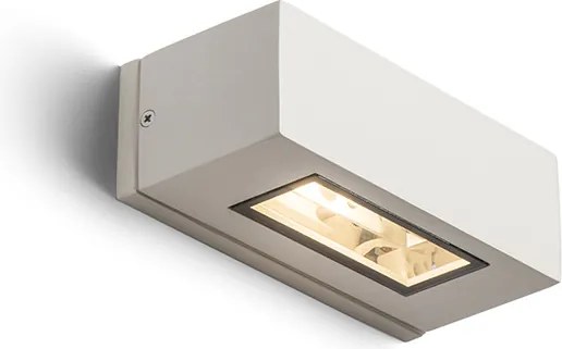 RENDL WOOP fali lámpa fehér 230V R7s 78mm 12W IP54