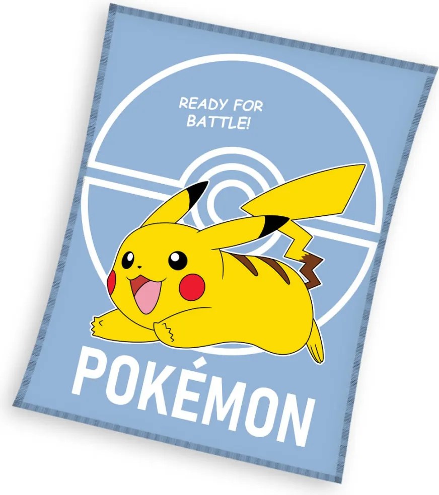 Pokémon Ready for Battle flanel polár takaró 110x140cm