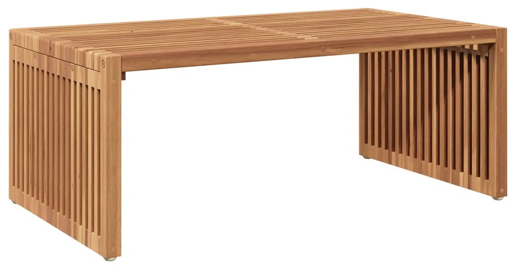 Kert Oldalasztal 90x49.7x36 cm Tömör Fa Teak