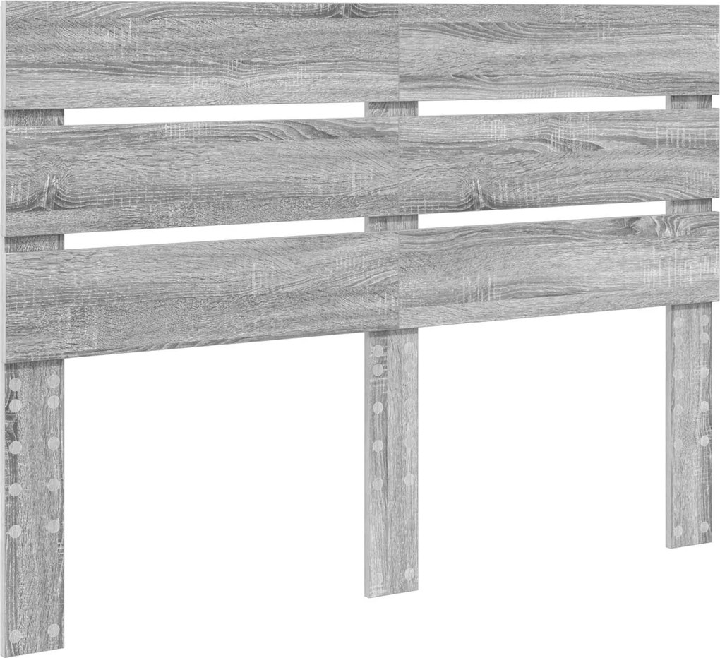 vidaXL Fejtámla Szürke Sonoma 150 cm Faanyag