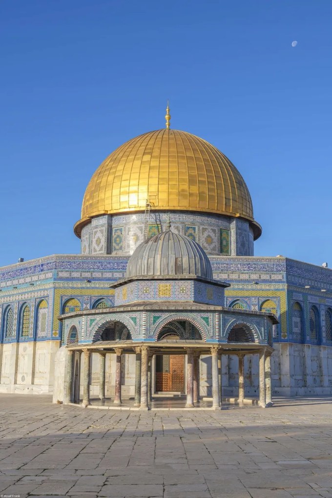 Poszter 30x45cm Al-Aksza mecset 2, Assaf Frank